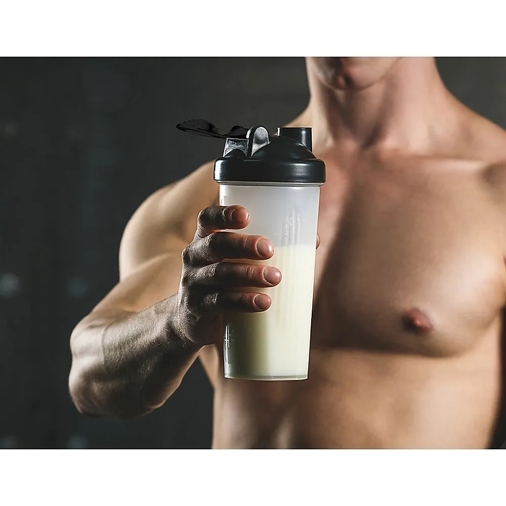 10x Leak-Proof 700ml Protein Shaker Bottles with Mixing Ball