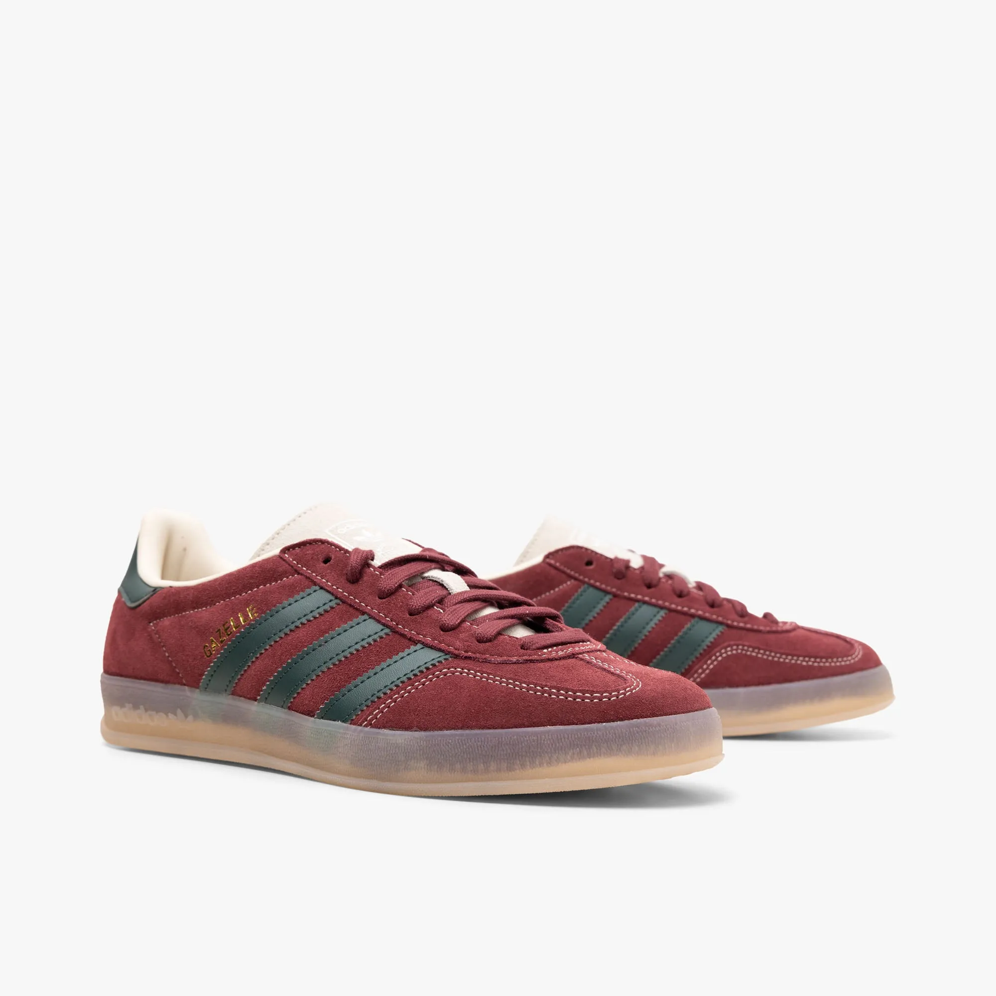 adidas Originals Gazelle Indoor Shadow Red / Shadow Green - Wonder White