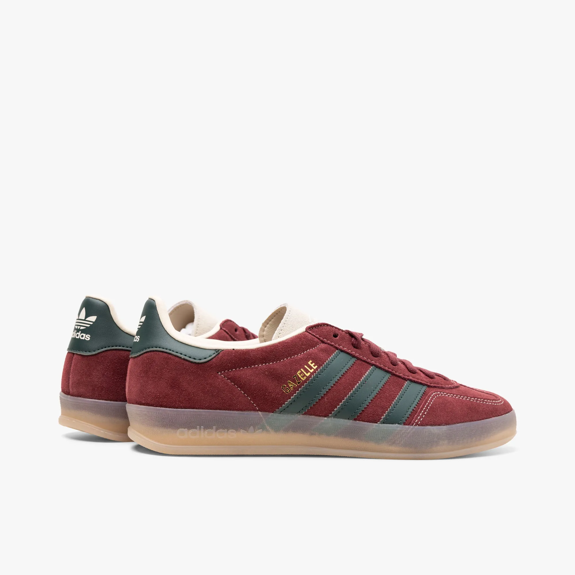 adidas Originals Gazelle Indoor Shadow Red / Shadow Green - Wonder White