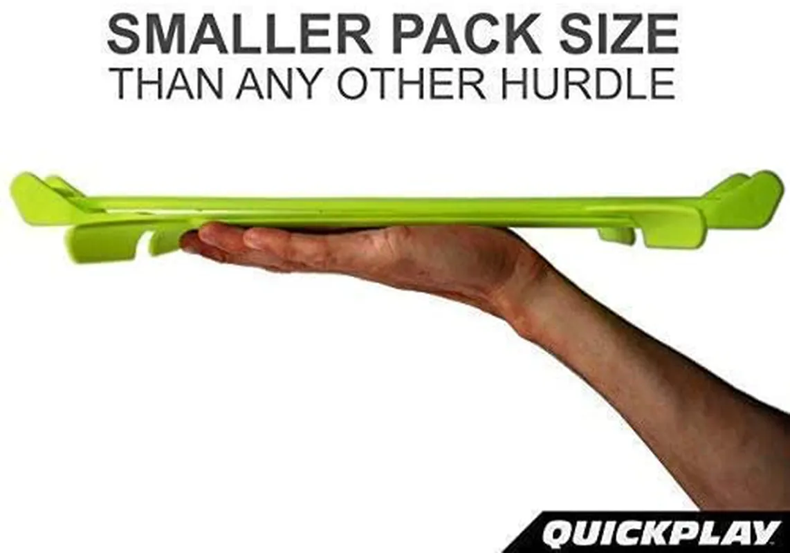 Adjustable Height: 6", 9"   12" All-in-One Speed Hurdles (Set of 6) Speed Training Hurdles, Agility Hurdles and Plyometric Hurdles