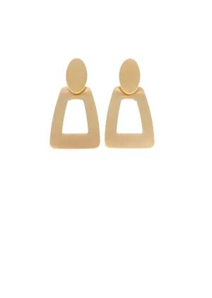 Alexis Trapezoid Metal Earring