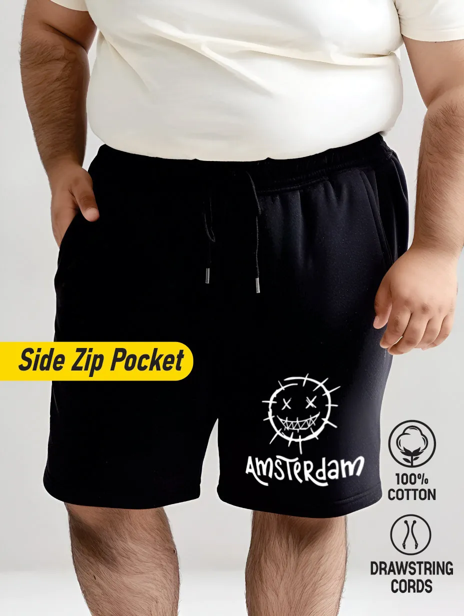 Amsterdam Cotton Plus Size Shorts