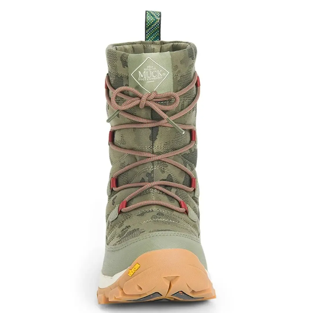 Arctic Ice Ladies Nomadic Vibram All Terrain Short Boots - Olive/Camo by Muckboot