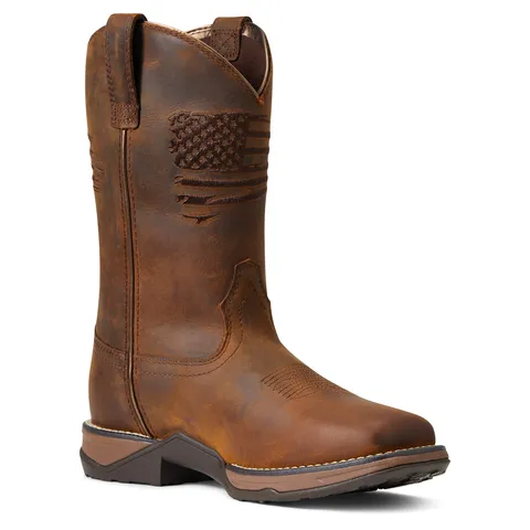 Ariat Women's Anthem Patriot Waterproof Western Boot