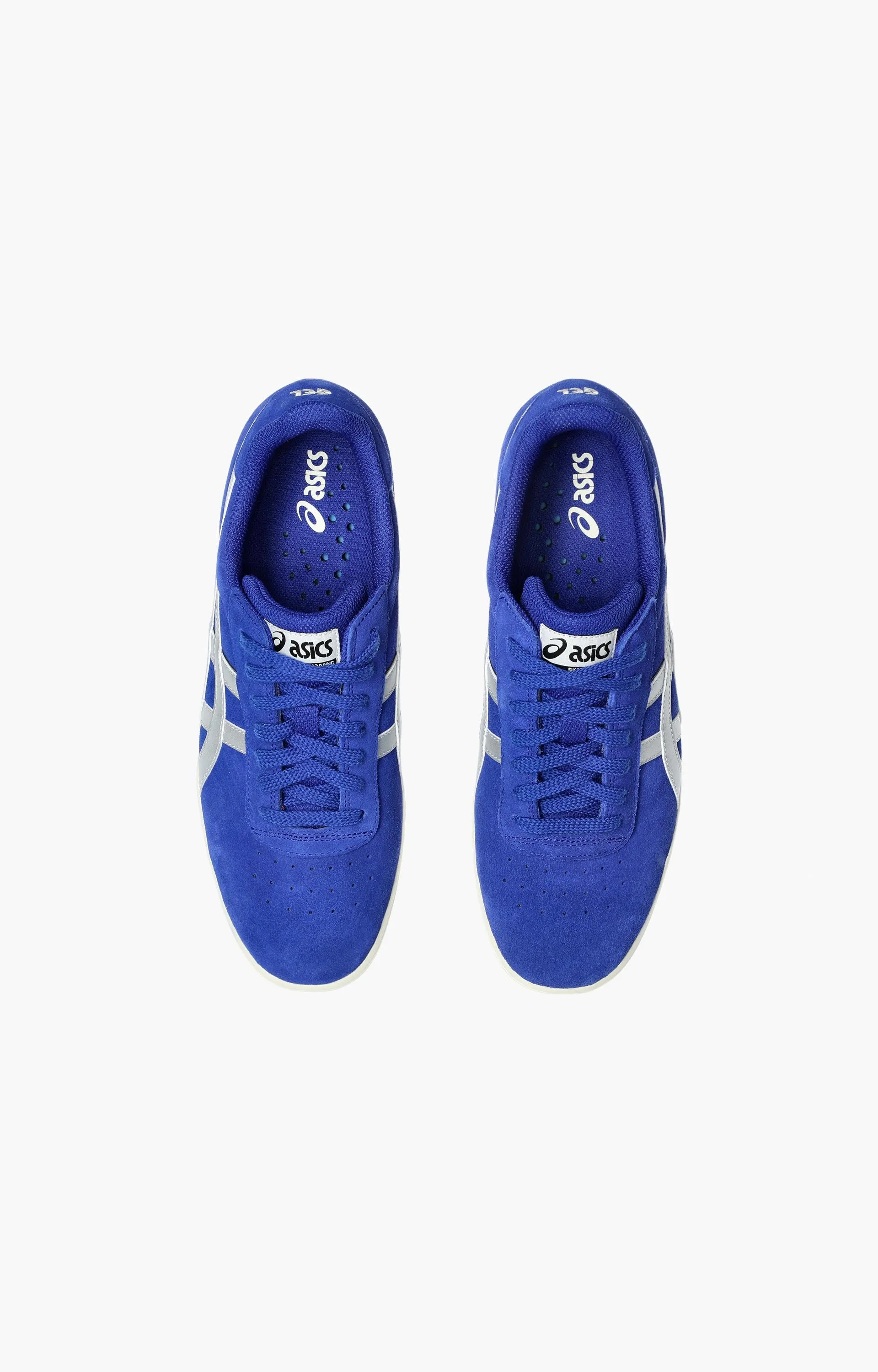 Asics Skate Gel-Vickka Pro Shoe, Prussian Blue/Pure Silver