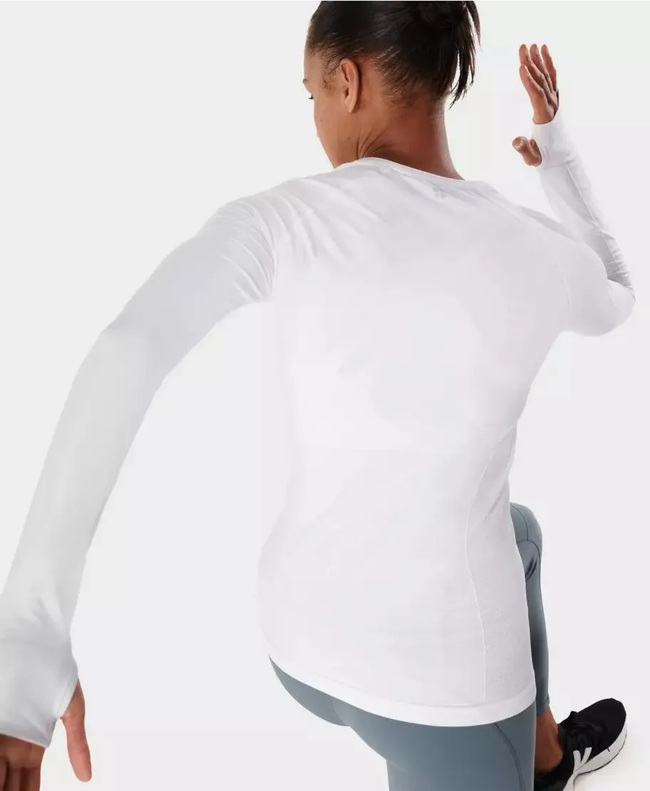 Athlete Seamless Workout Long Sb6547 White