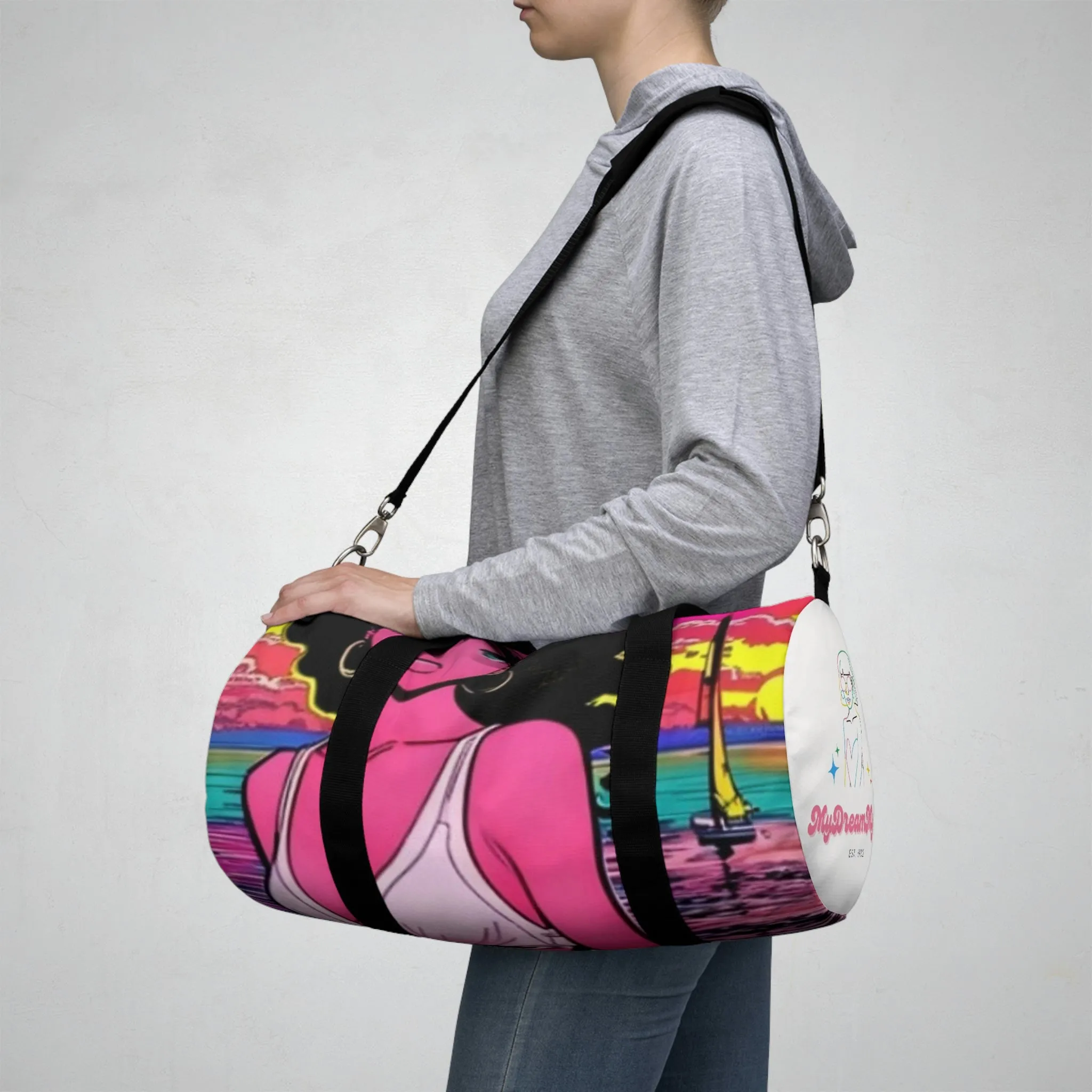 Beautiful Girl Duffel Bag