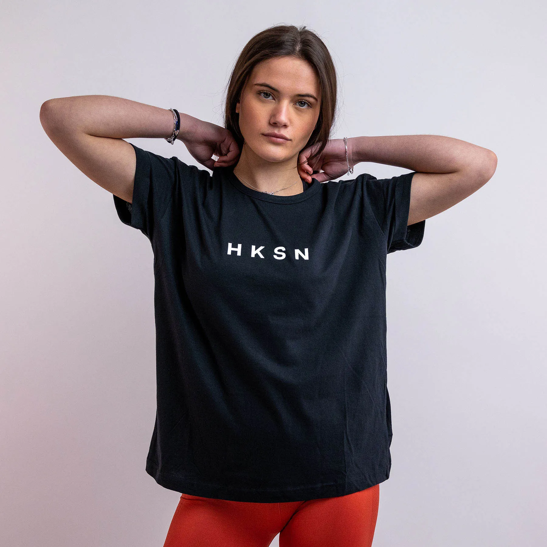 Black Oversized Gym T-Shirt