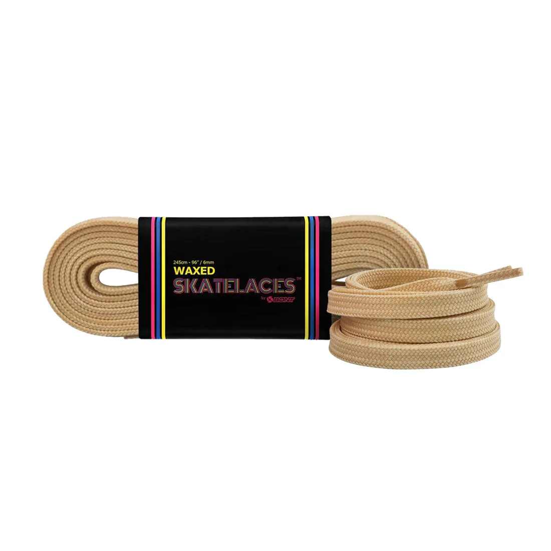 Bont Waxed 8mm Laces - 120cm/47in