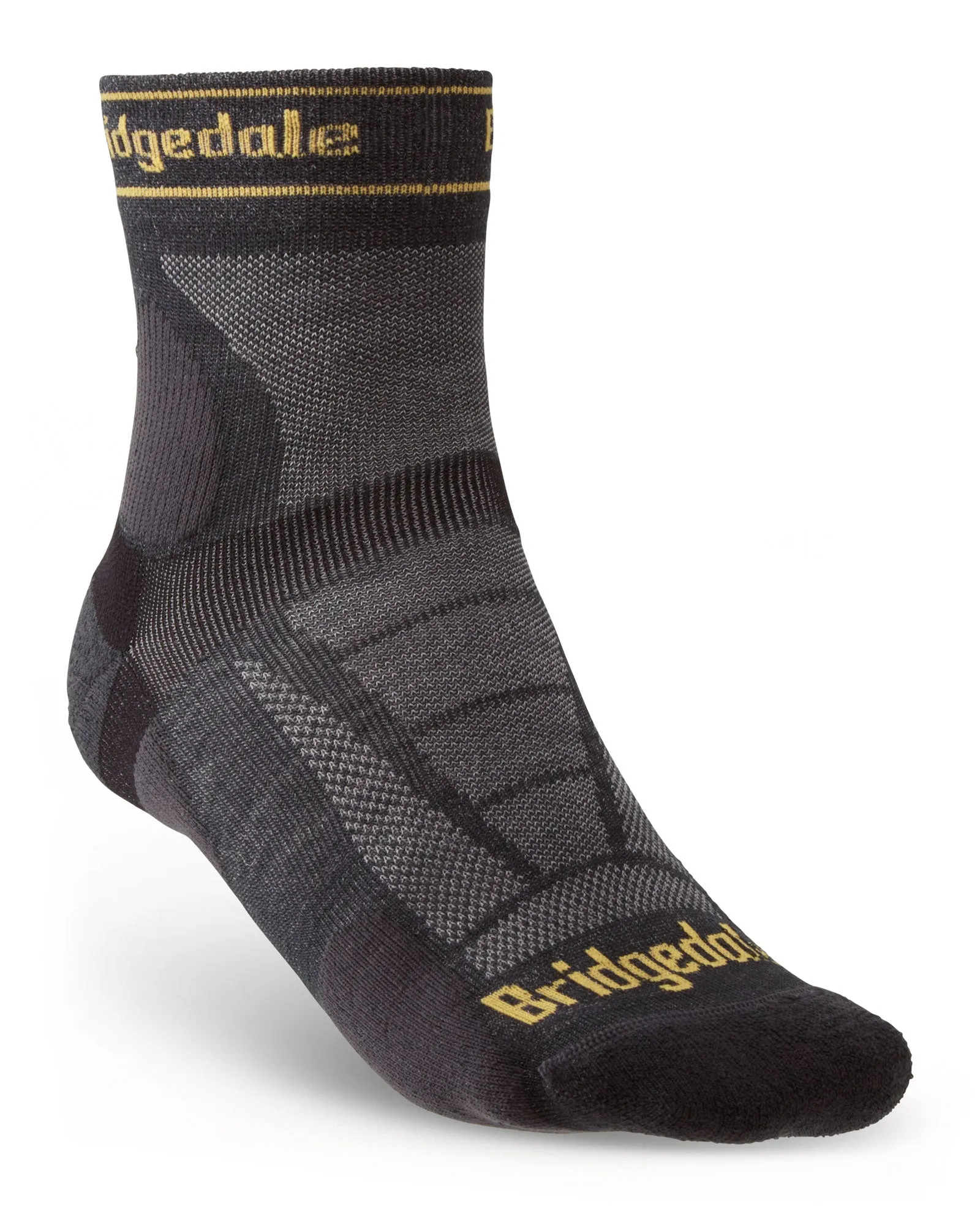 Bridgedale Men's Ultra-Lightweight T2 Merino Run Mini-Crew Socks {BR-710201}