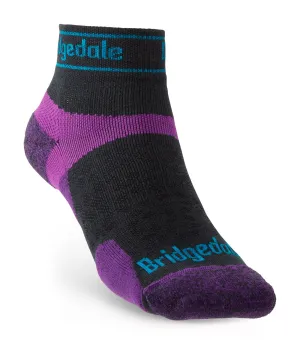 Bridgedale Women's Ultra-Lightweight T2 Merino Low Mini-Crew Run Socks {BR-710204}