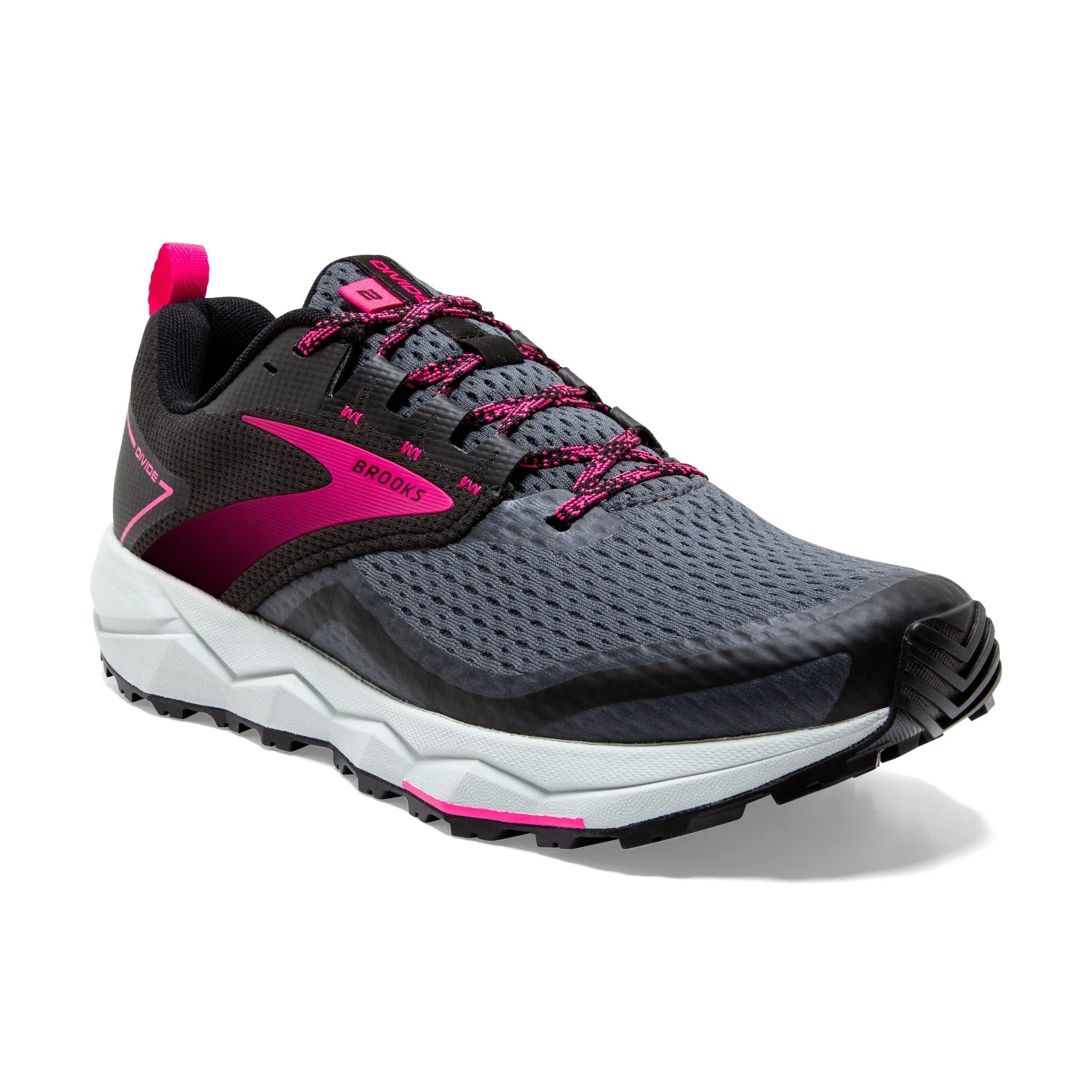 Brooks Women's Divide 2 Trail Running Shoes Black / Ebony / Pink