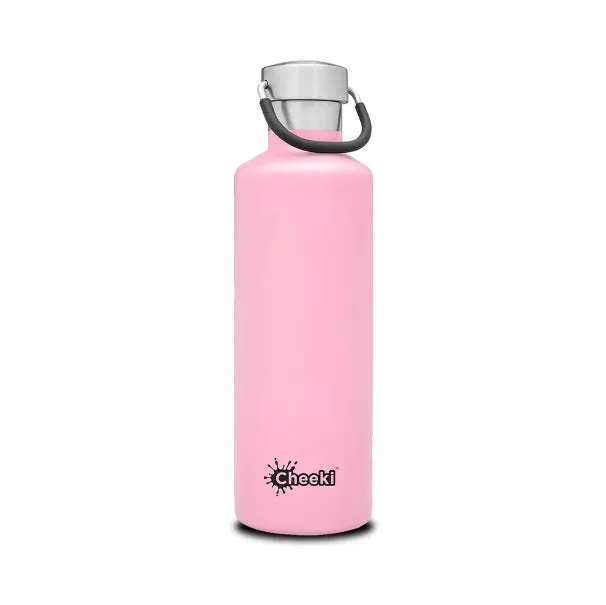 Cheeki Insulated Water Bottle Pink 600ml