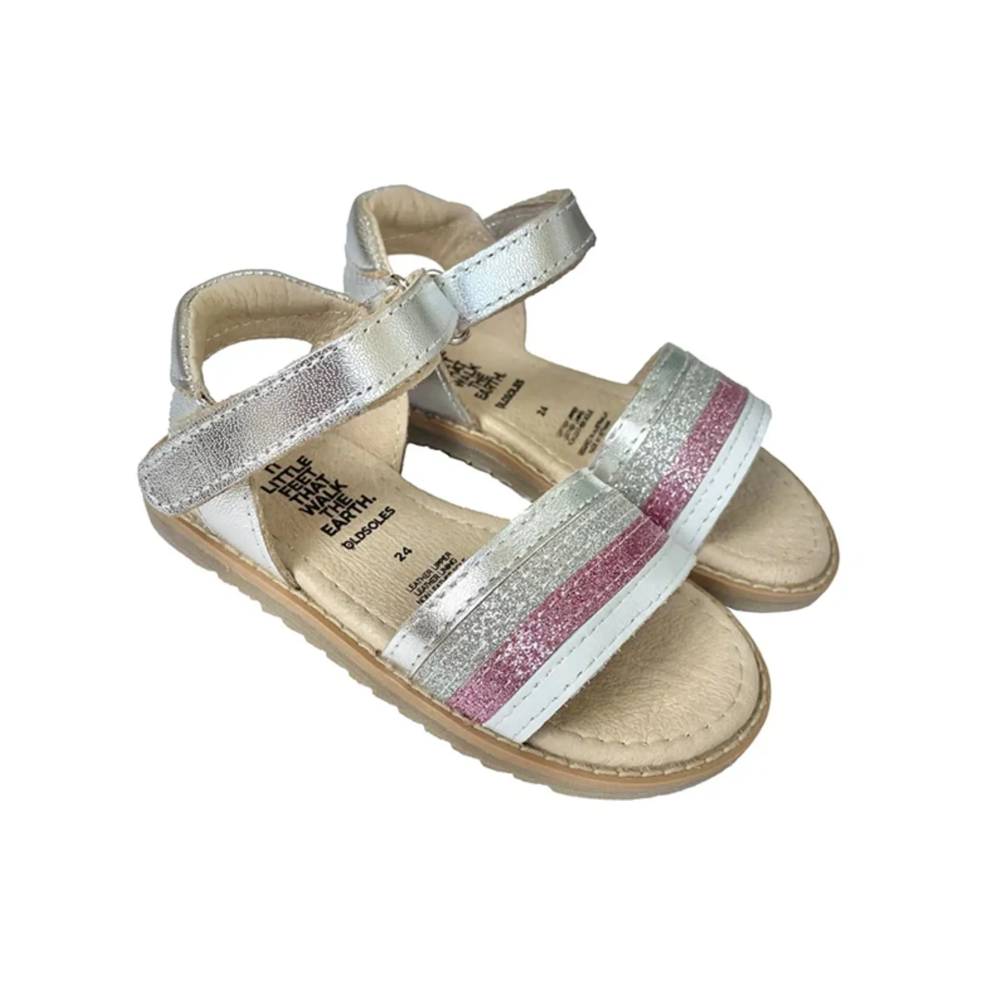 Colour Pot Sandals - Silver