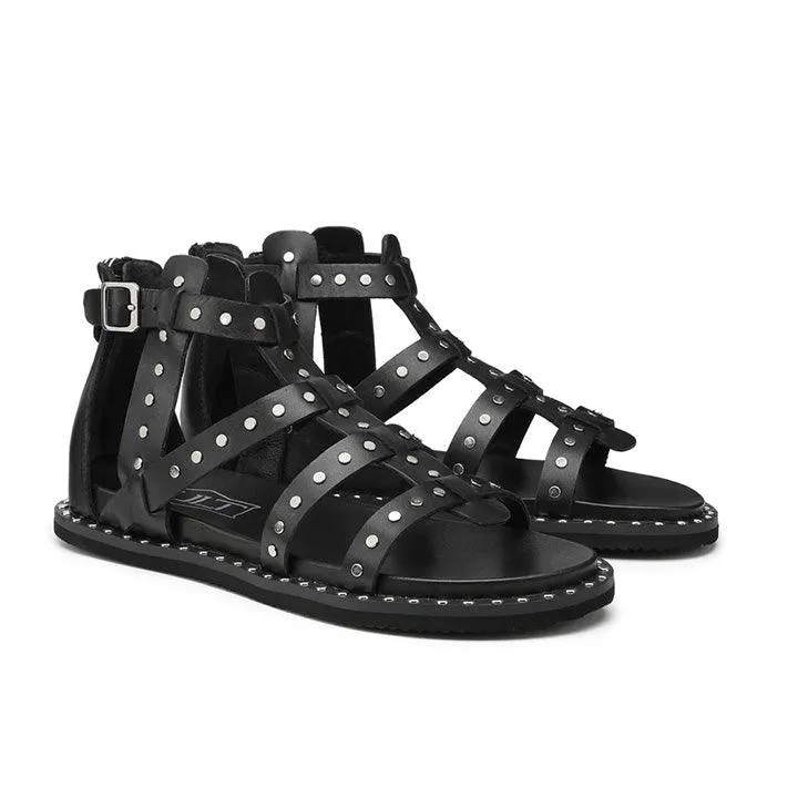 CULT ROSHELLE 3432 BLACK WITH STUDS SANDALS