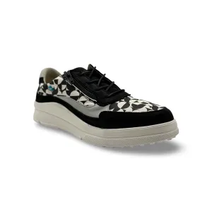 DAPHNE Black & White Sneaker