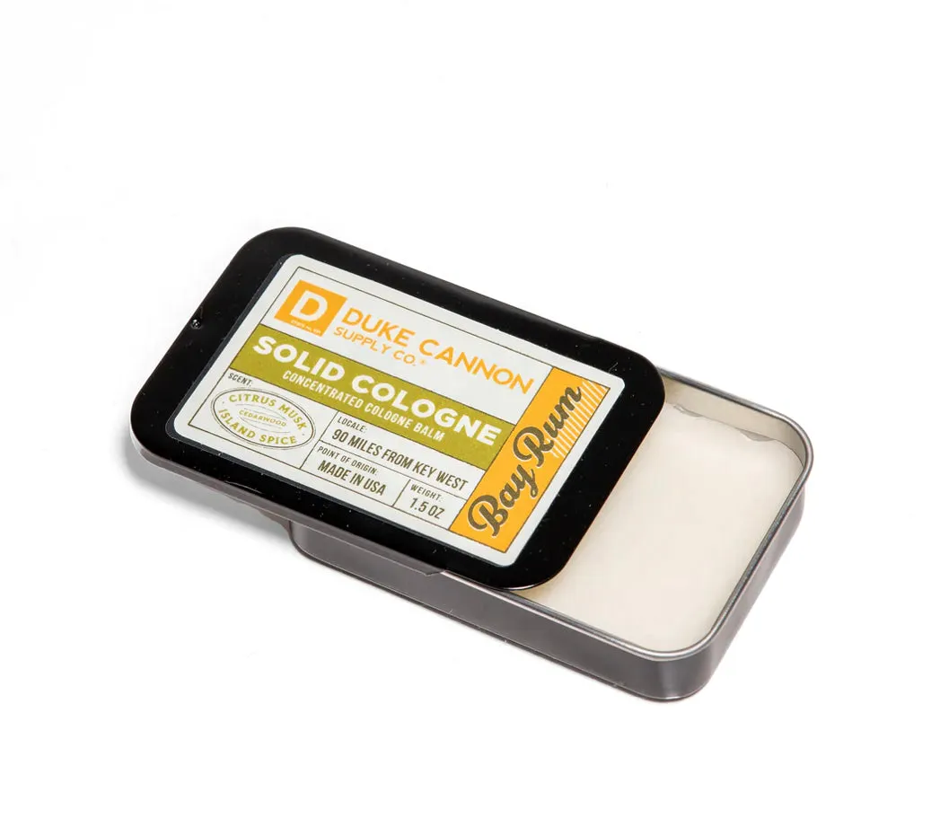 Duke Cannon Bay Rum Solid Cologne