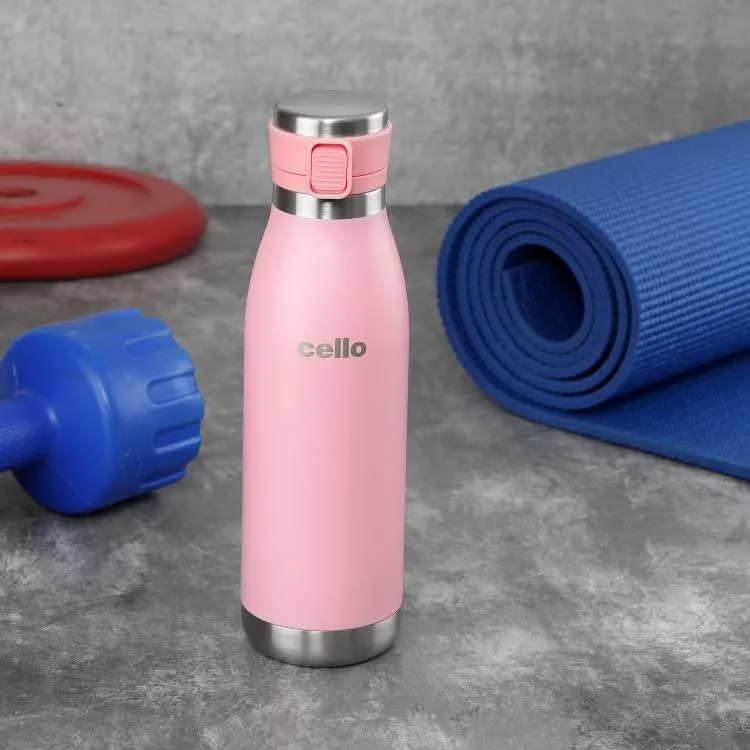 Duro Jet Flask, Vacusteel Water Bottle, 600ml