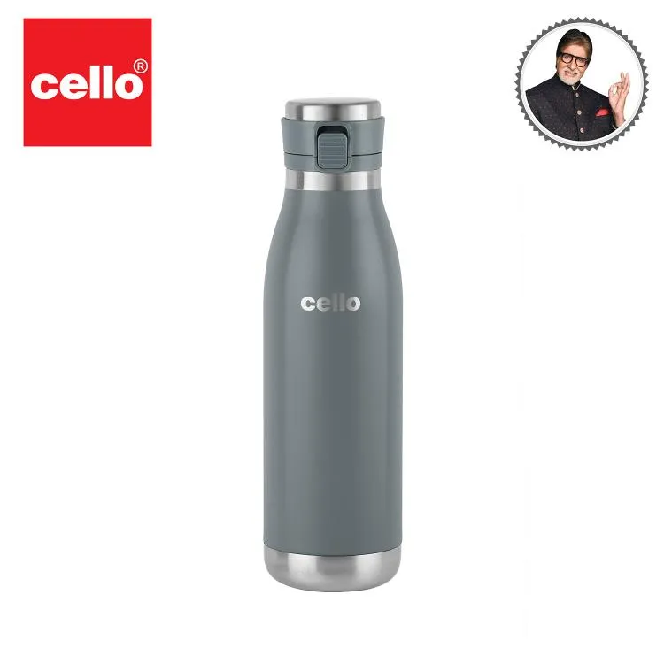 Duro Jet Flask, Vacusteel Water Bottle, 600ml