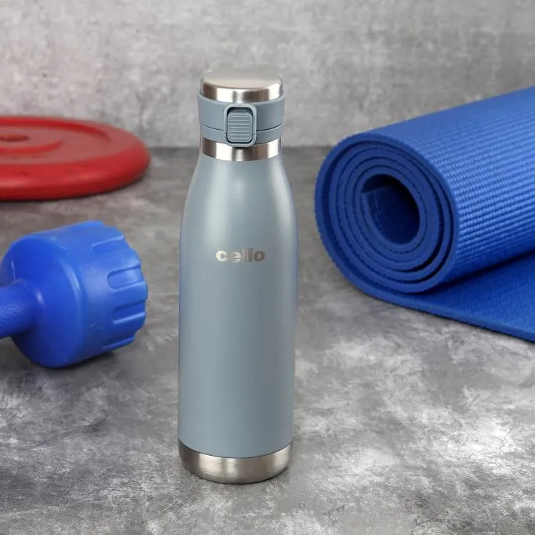 Duro Jet Flask, Vacusteel Water Bottle, 600ml