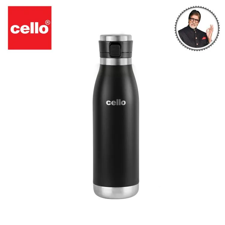 Duro Jet Flask, Vacusteel Water Bottle, 600ml