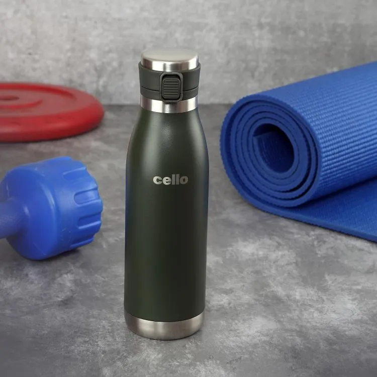 Duro Jet Flask, Vacusteel Water Bottle, 600ml