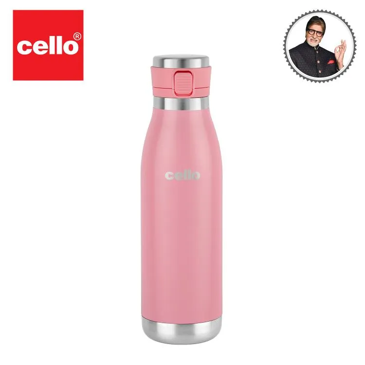 Duro Jet Flask, Vacusteel Water Bottle, 600ml