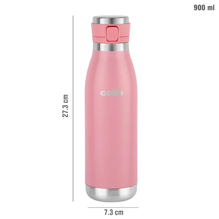 Duro Jet Flask, Vacusteel Water Bottle, 900ml