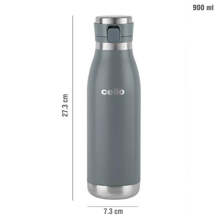 Duro Jet Flask, Vacusteel Water Bottle, 900ml