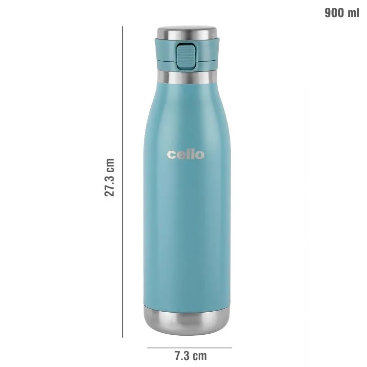 Duro Jet Flask, Vacusteel Water Bottle, 900ml