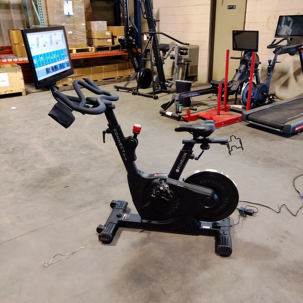 Echelon EX7s Upright Exercise Bike Commercial Grade (Better than Peloton)