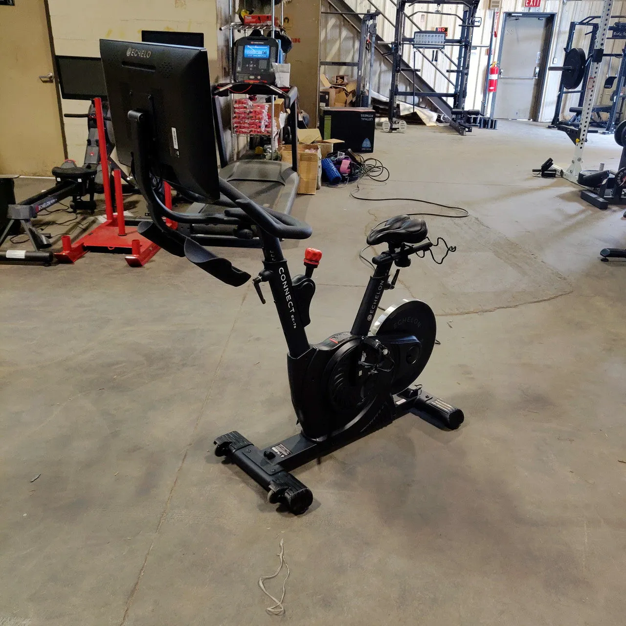 Echelon EX7s Upright Exercise Bike Commercial Grade (Better than Peloton)