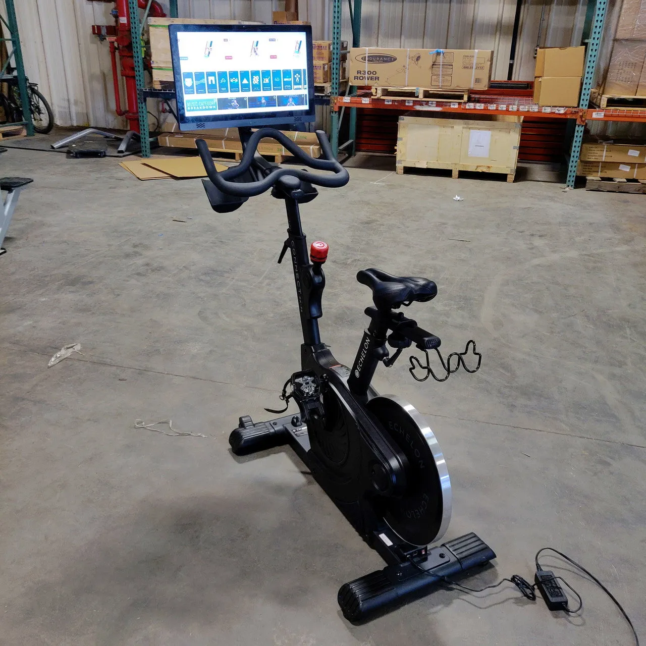 Echelon EX7s Upright Exercise Bike Commercial Grade (Better than Peloton)