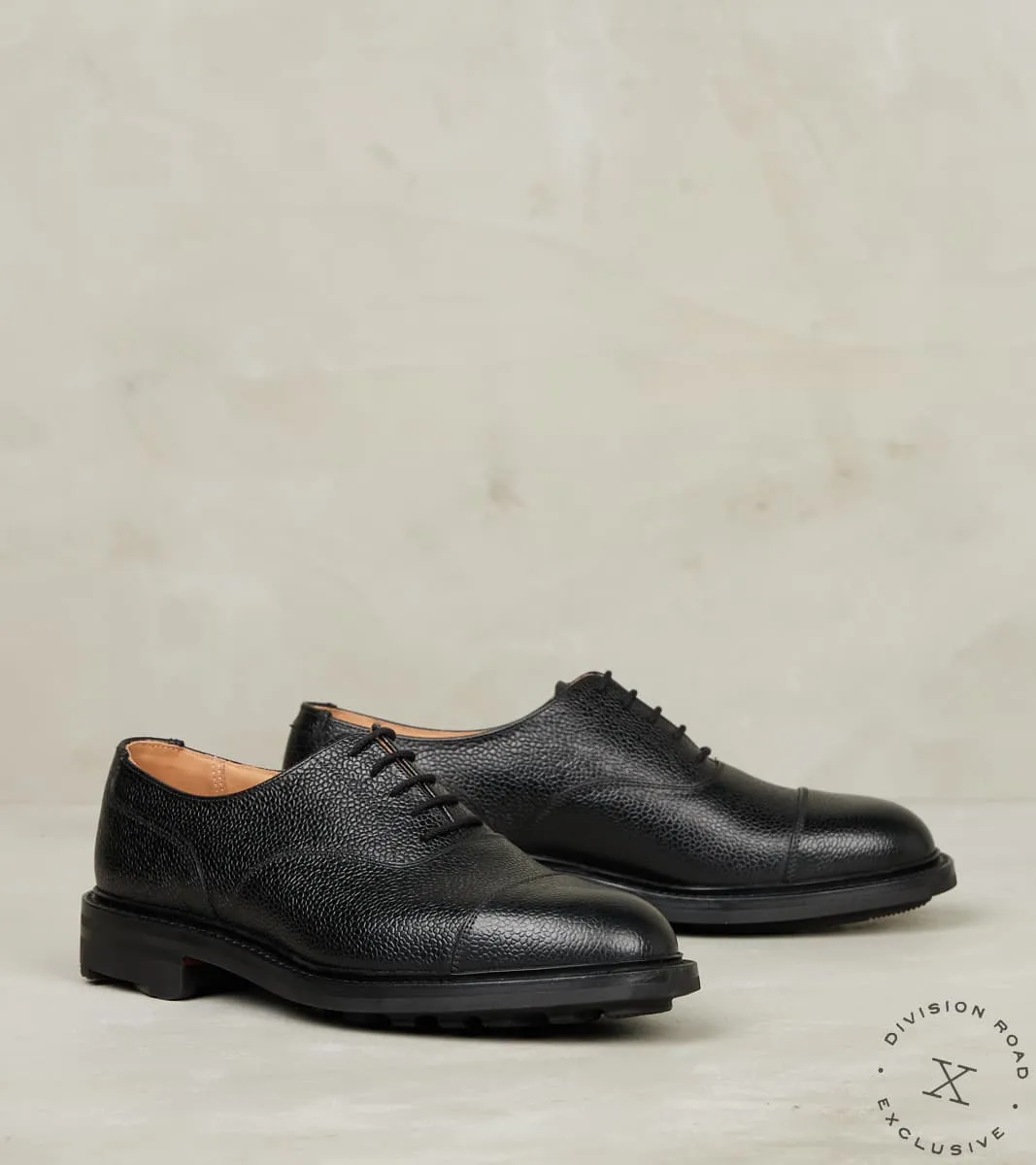 Exeter - 375 - Ridgeway - Black Scotch Grain Calf