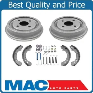 For 1991-2002 Saturn SC SL SW Rear Brake Drums & Shoes with Brake Springs 4pc