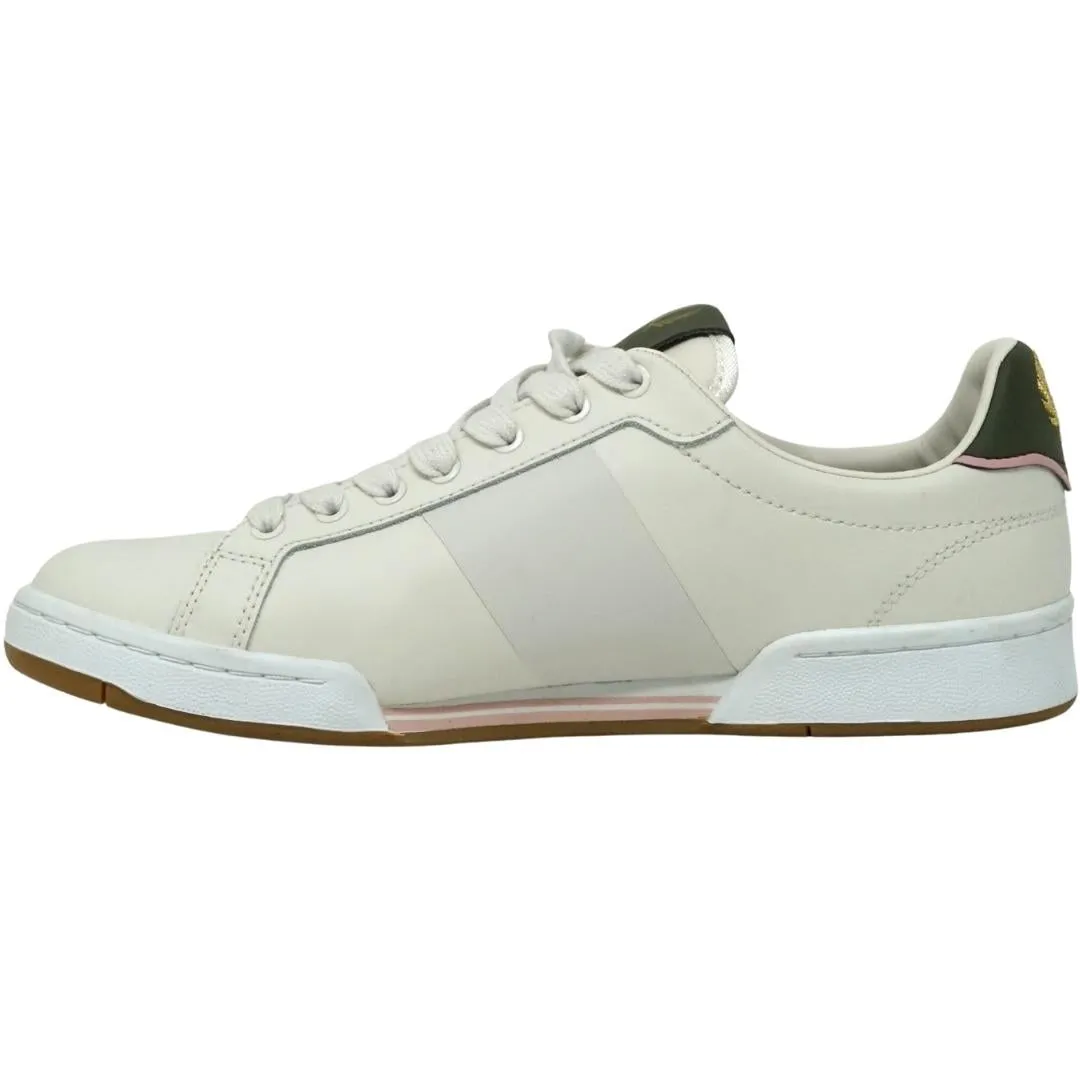 Fred Perry B1255 349 White Leather Trainers