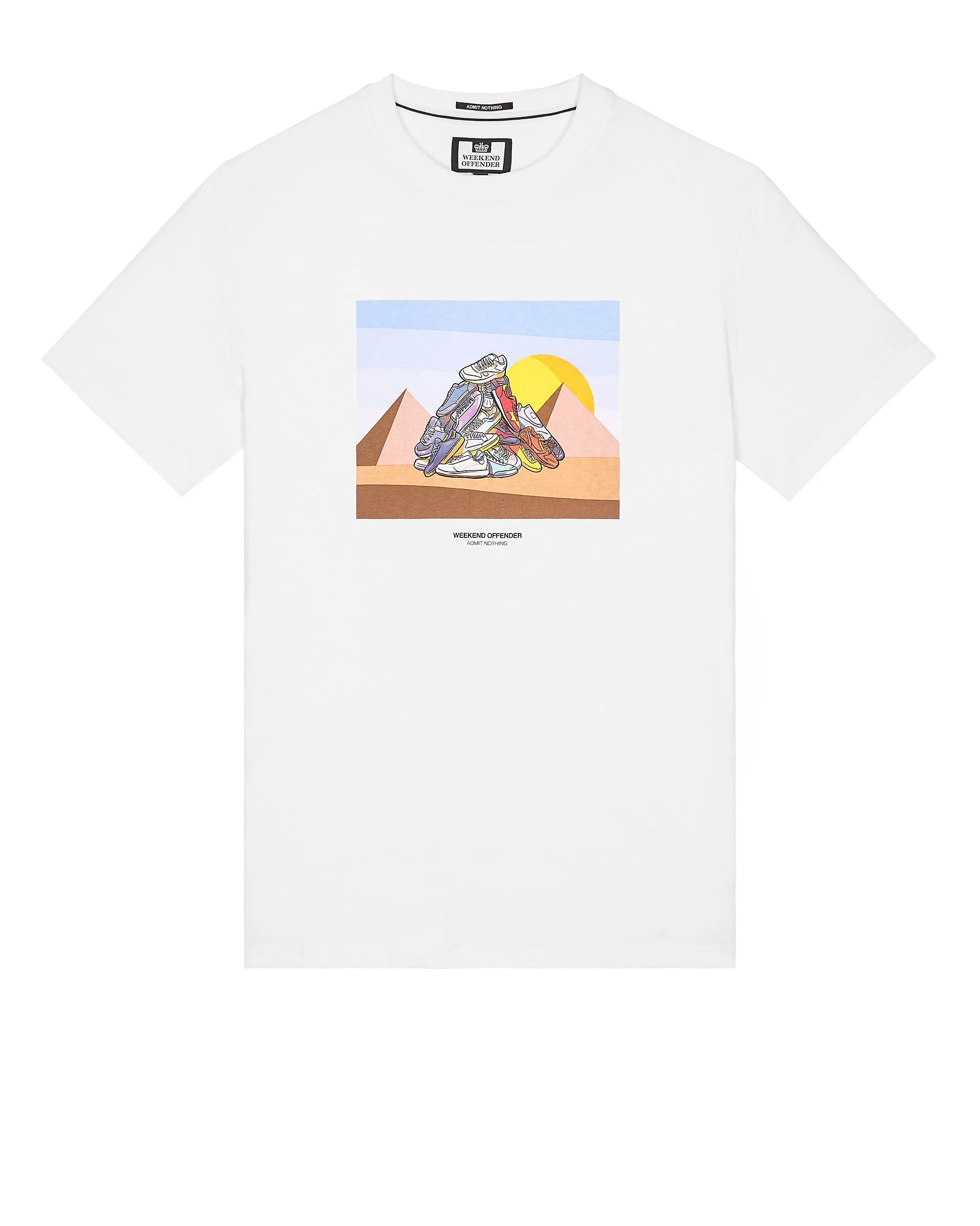 Geeza Graphic T-Shirt White