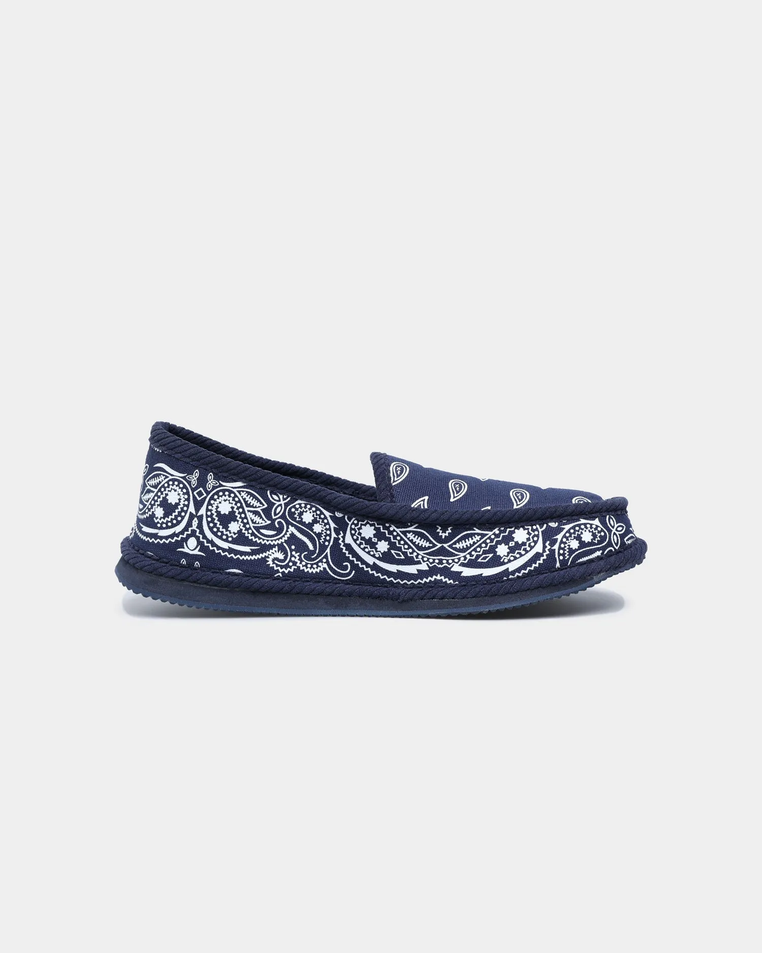 Goat Crew Bandana Slipper Navy/White