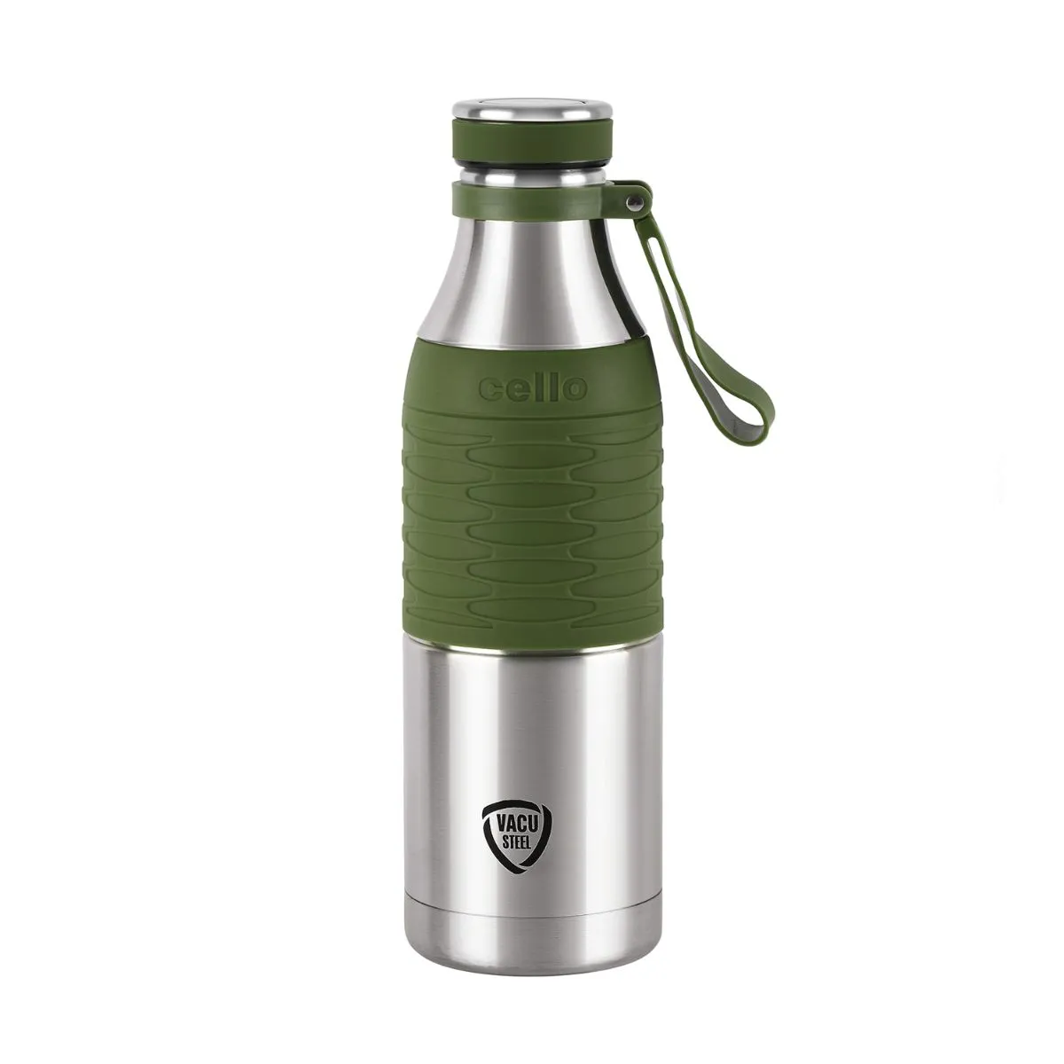 Gripmax Flask, Vacusteel Water Bottle, 600ml