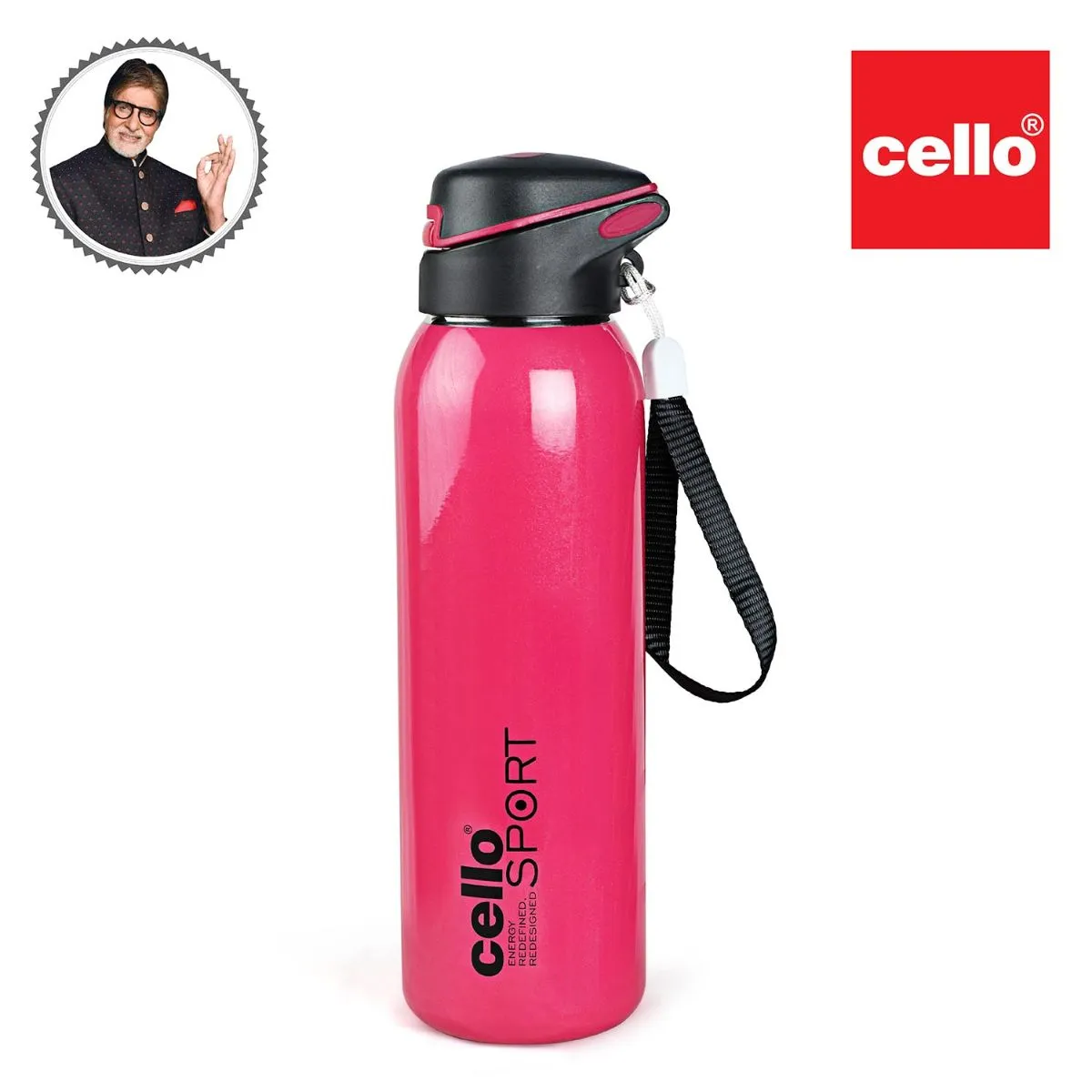 Gym Star Flask, Vacusteel Water Bottle, 650ml