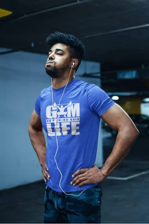 Gym T shirts Slogan 'Gym Life'