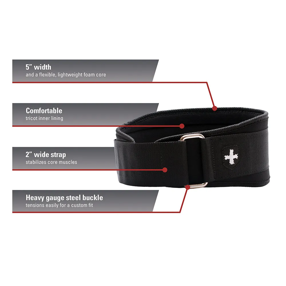 Harbinger 5" Foam Core Gym Belt