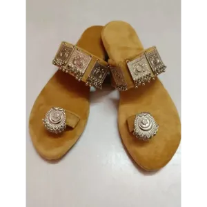 Jaipuri style traditional fashion flats for women