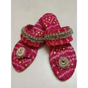 Jaipuri style traditional printed fashion flats for women