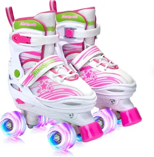 Kids Roller Skates | Quality, Light-Up Wheels, Adjustable