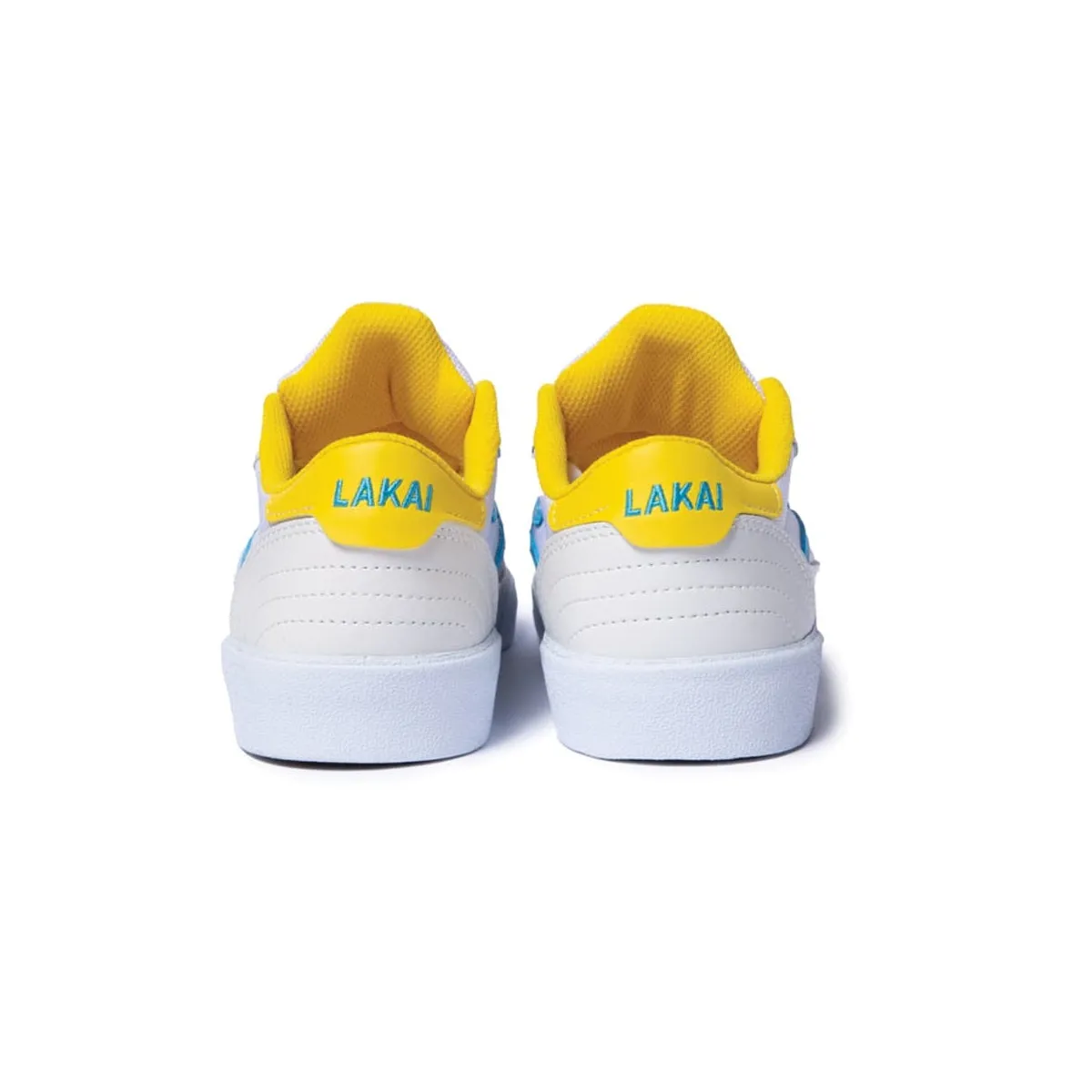 Lakai Shoes Cambridge SMU - White/Cyan Suede