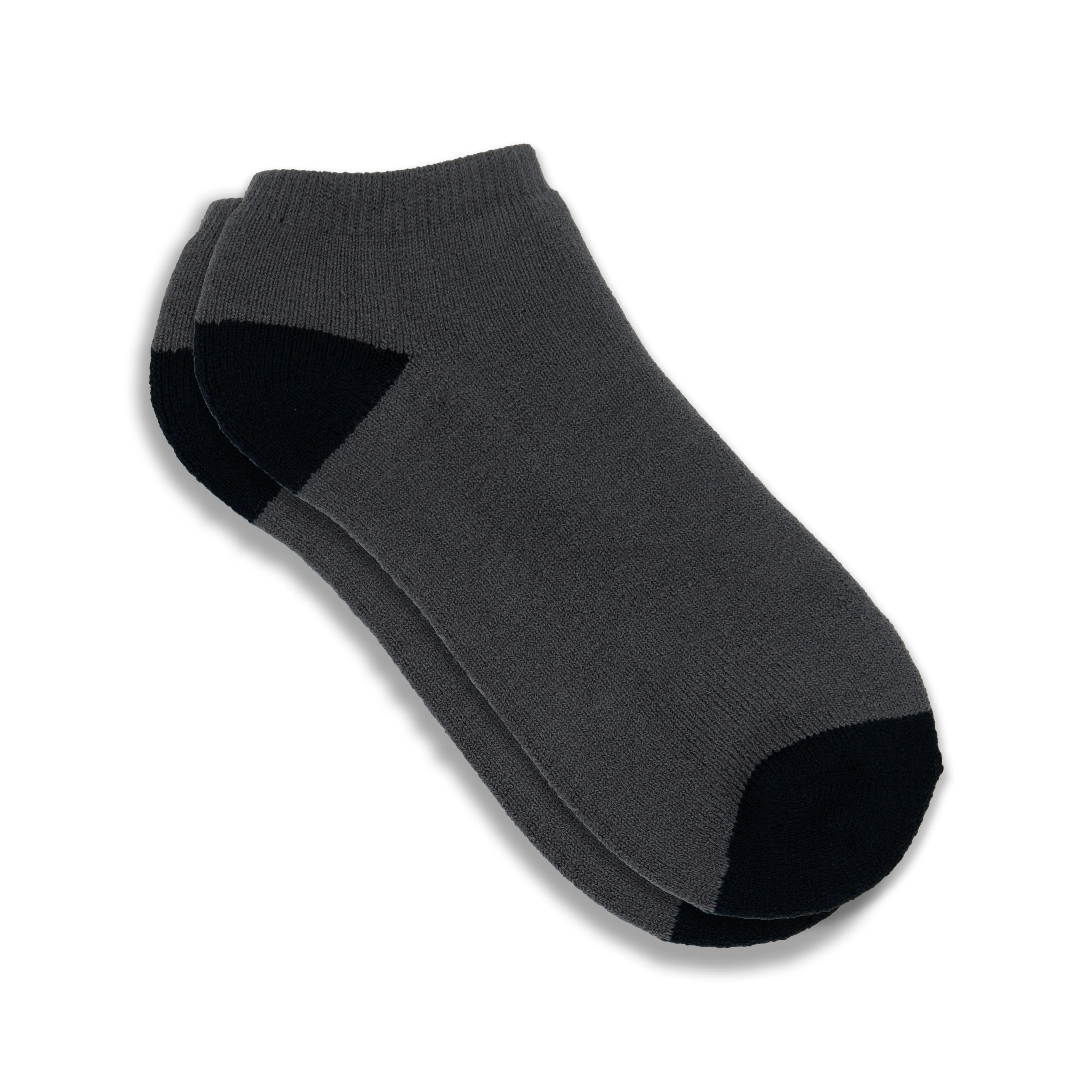 Men’s Colored Heel & Toe Low Cut Heat Socks