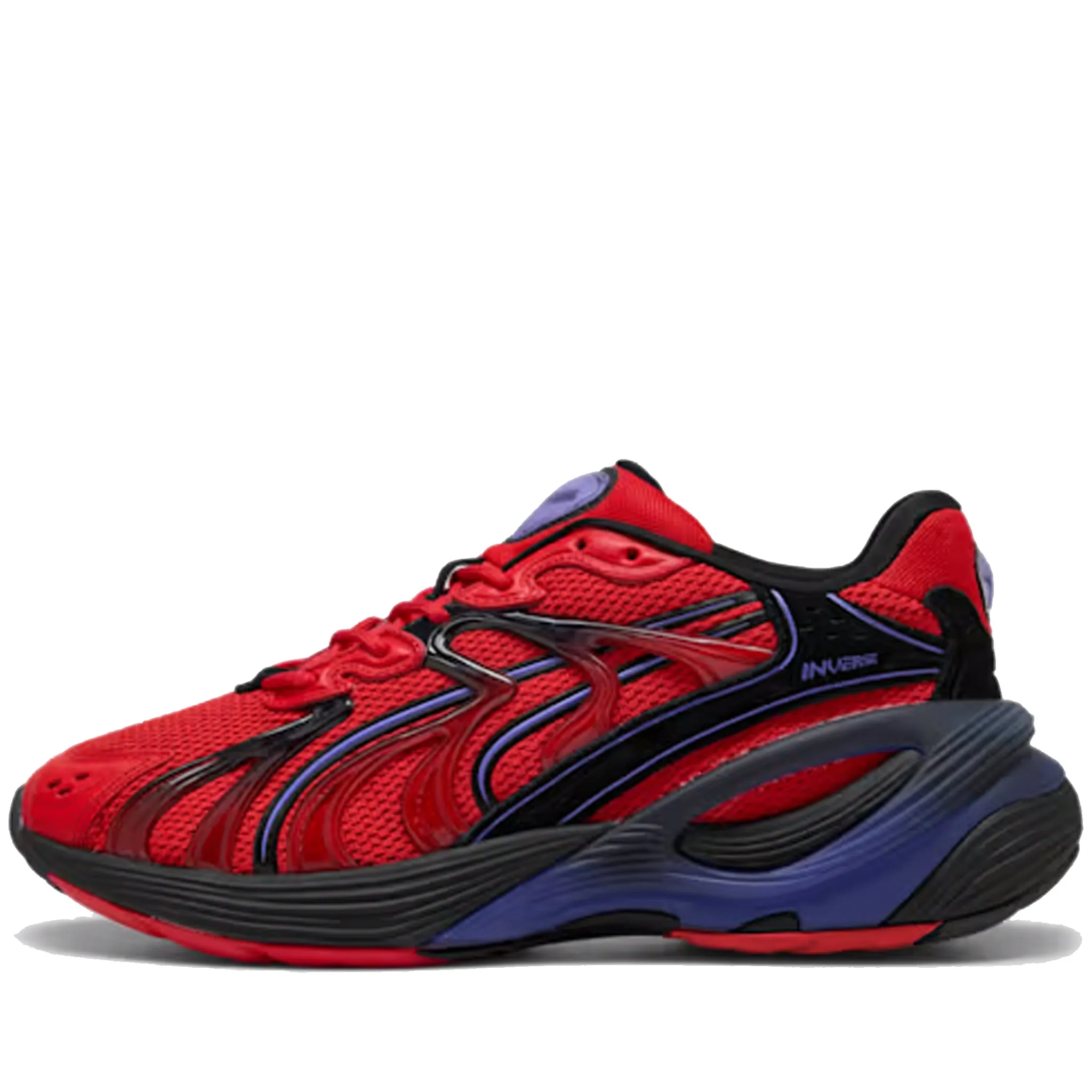 Men's Puma Inverse Rev - Red/Dark Amethyst/Black