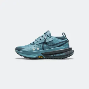 Mens ZoomX Zegama Trail 2 - Smokey Blue/Armory Navy-Metallic Platinum