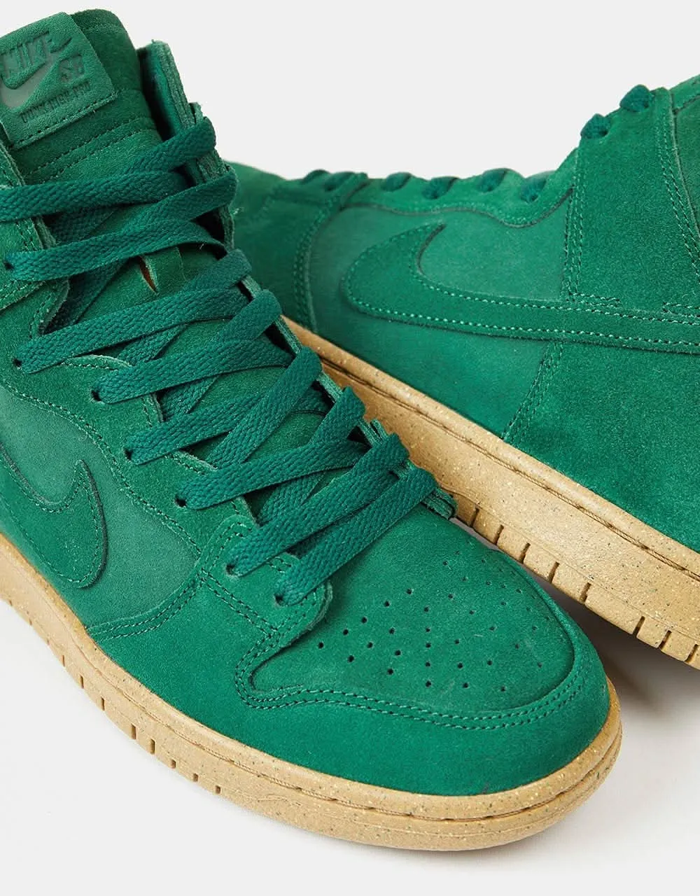 Nike SB Dunk High Pro Decon Skate Shoes - Gorge Green/Gorge Green-Black